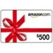 $500 Amazon Gift Certificate