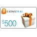 $500 LionsDeal Card